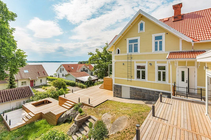 7. Fasadrenovering Byta Tra╠epanel (1)