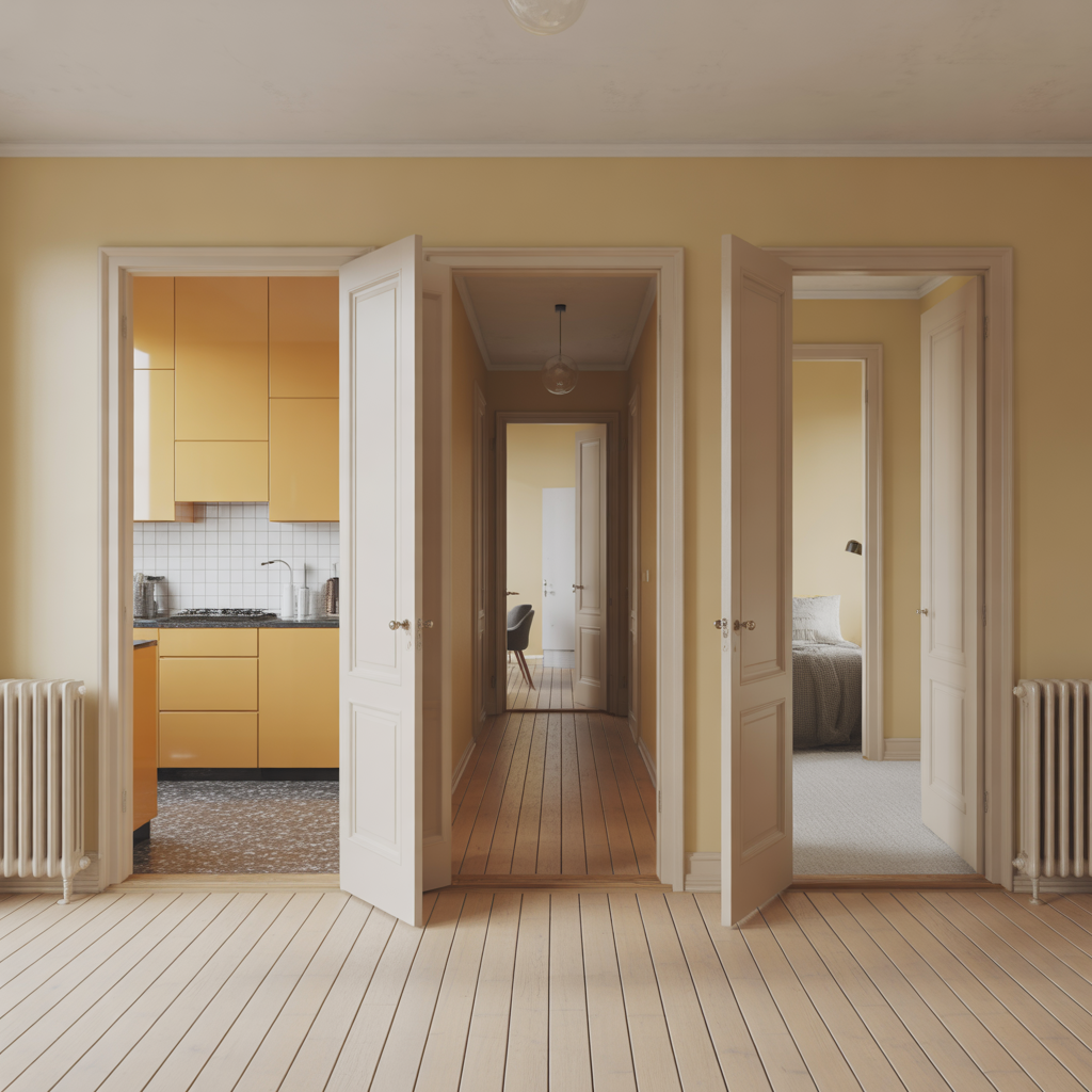 glansgrad inomhus jamforelse rum for rum och slitage